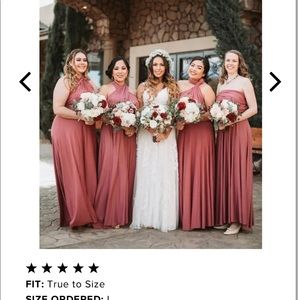 Multiway Bridesmaid/Formal Maxi Dress